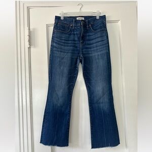 Madewell Cali Demi cropped bootcut 28